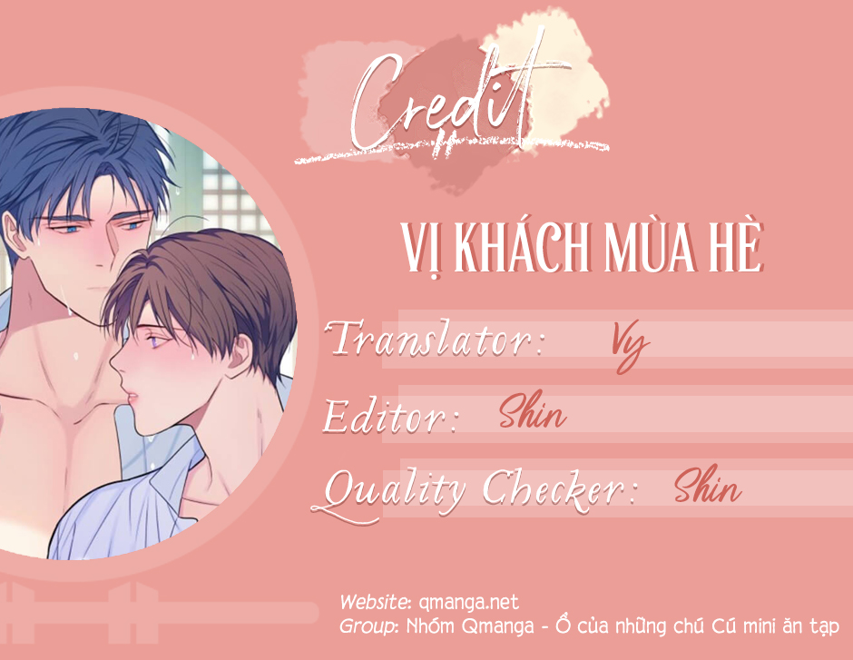 Vị Khách Mùa Hè Chapter 2 - Trang 1