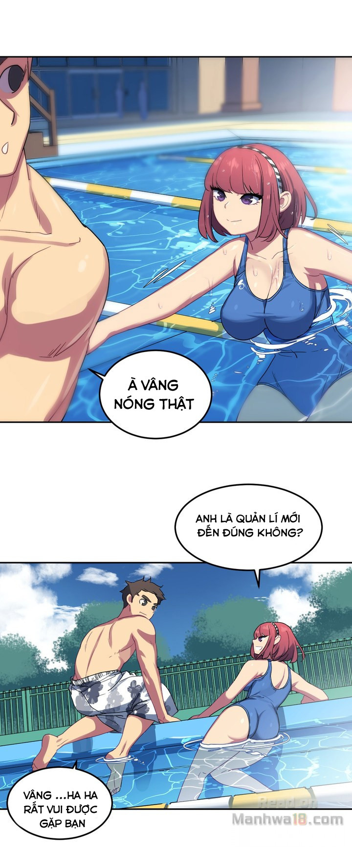 Chị Gái Sexy Ở Hồ Bơi Chapter 1 - Trang 24