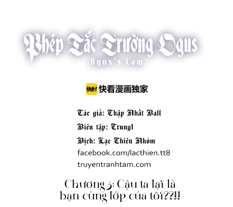 Phép Tắc Trường Ogus Chapter 3 - Trang 2