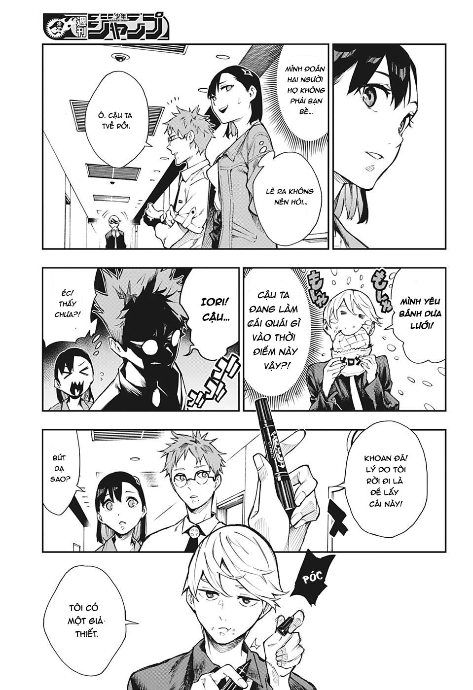 Honomieru Shounen Chapter 4 - Trang 12