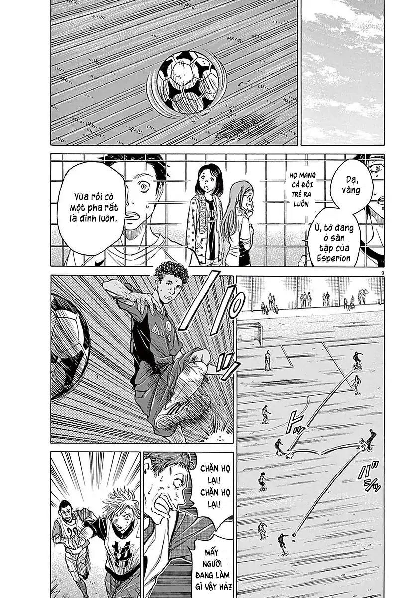 Ao Ashi (Siêu Phẩm Manga Bóng Đá) Chapter 10 - Trang 9