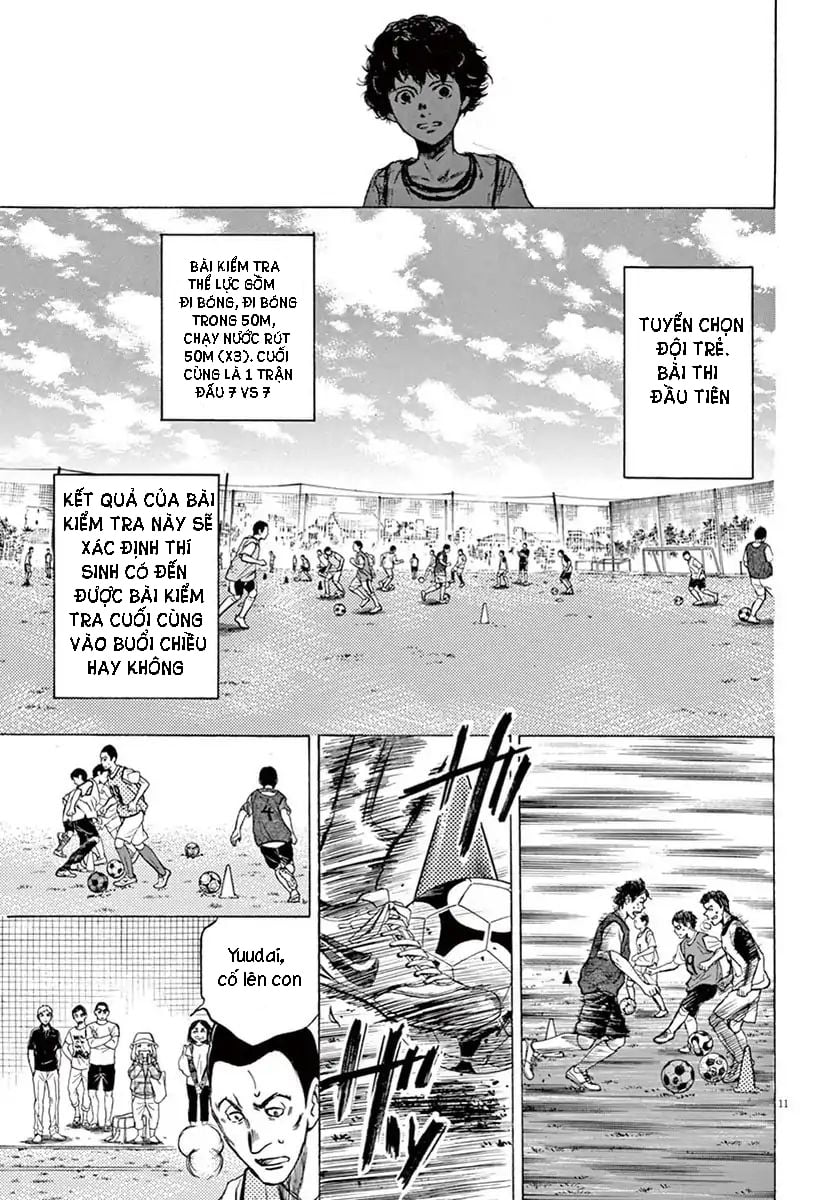 Ao Ashi (Siêu Phẩm Manga Bóng Đá) Chapter 3 - Trang 11