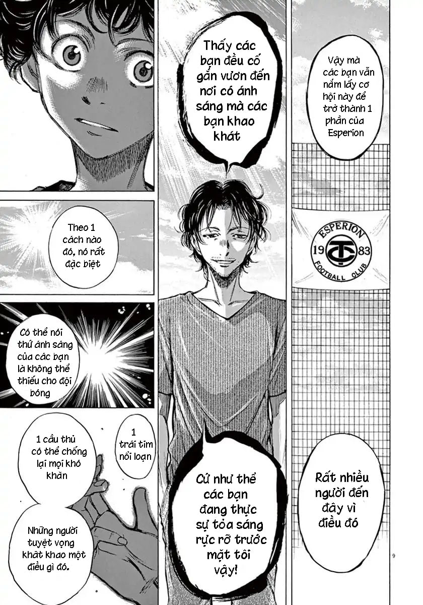Ao Ashi (Siêu Phẩm Manga Bóng Đá) Chapter 3 - Trang 9