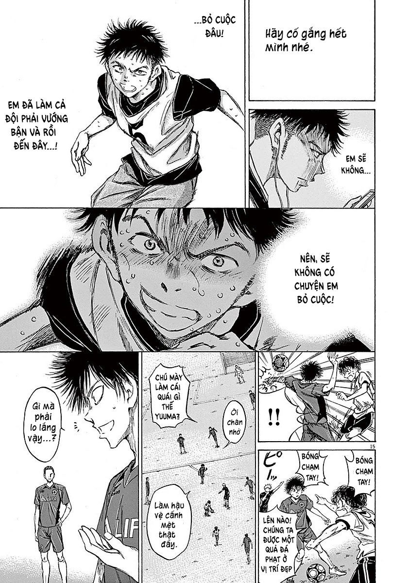 Ao Ashi (Siêu Phẩm Manga Bóng Đá) Chapter 15: Chúng ta đang rất nỗ lực - Trang 15