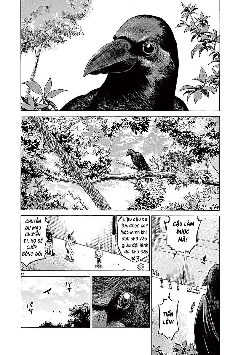 Ao Ashi (Siêu Phẩm Manga Bóng Đá) Chapter 16: Quạ - Trang 12