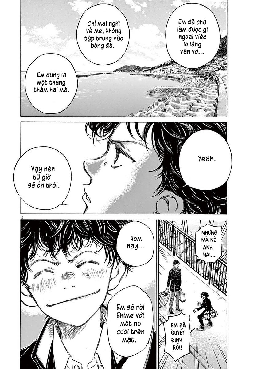 Ao Ashi (Siêu Phẩm Manga Bóng Đá) Chapter 21: Sắc vàng của màu cam (phần 2) - Trang 11