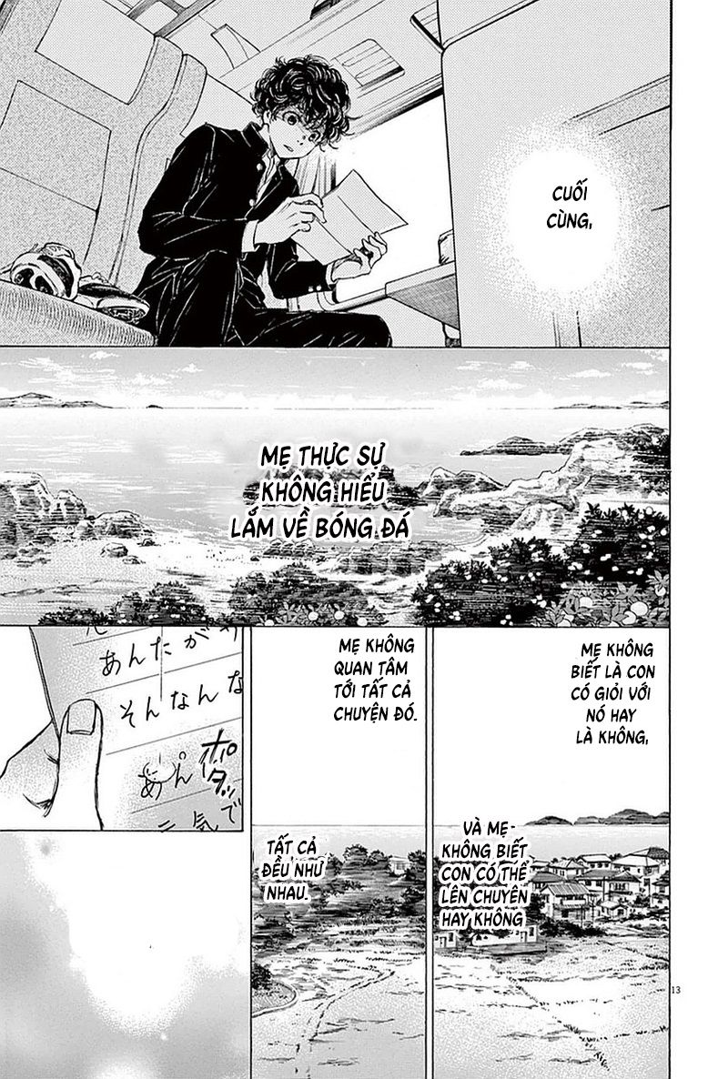 Ao Ashi (Siêu Phẩm Manga Bóng Đá) Chapter 22: Sắc vàng của màu cam (phần 3) - Trang 13