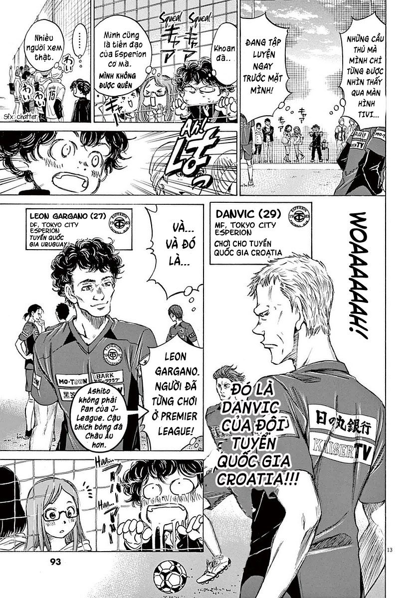 Ao Ashi (Siêu Phẩm Manga Bóng Đá) Chapter 23: Đặc quyền của J-Youth - Trang 12