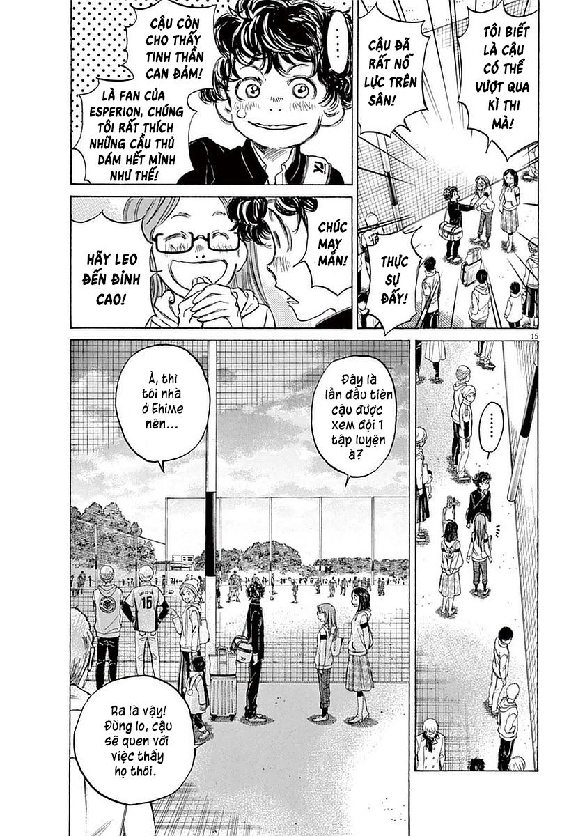 Ao Ashi (Siêu Phẩm Manga Bóng Đá) Chapter 23: Đặc quyền của J-Youth - Trang 14
