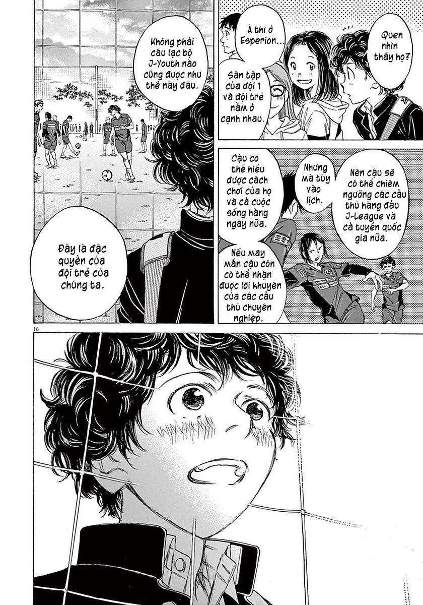 Ao Ashi (Siêu Phẩm Manga Bóng Đá) Chapter 23: Đặc quyền của J-Youth - Trang 15