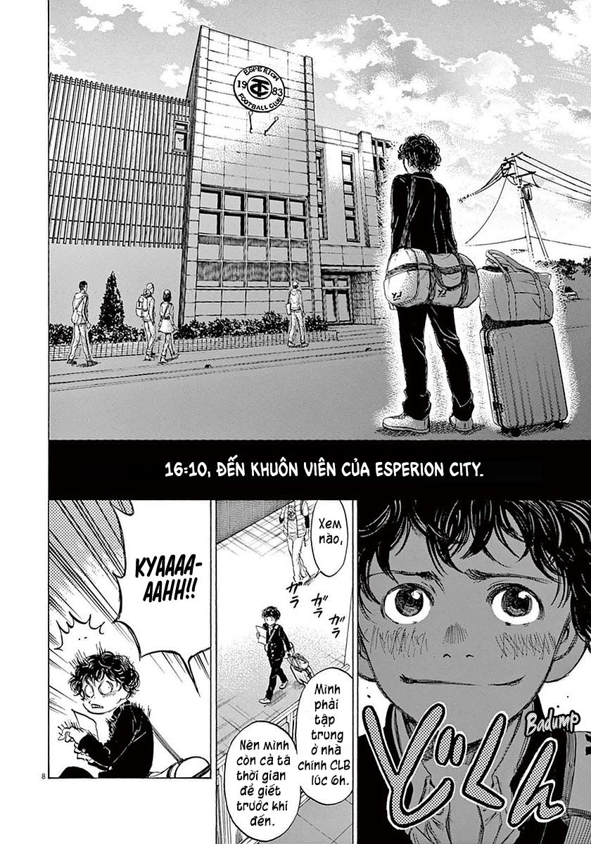 Ao Ashi (Siêu Phẩm Manga Bóng Đá) Chapter 23: Đặc quyền của J-Youth - Trang 8