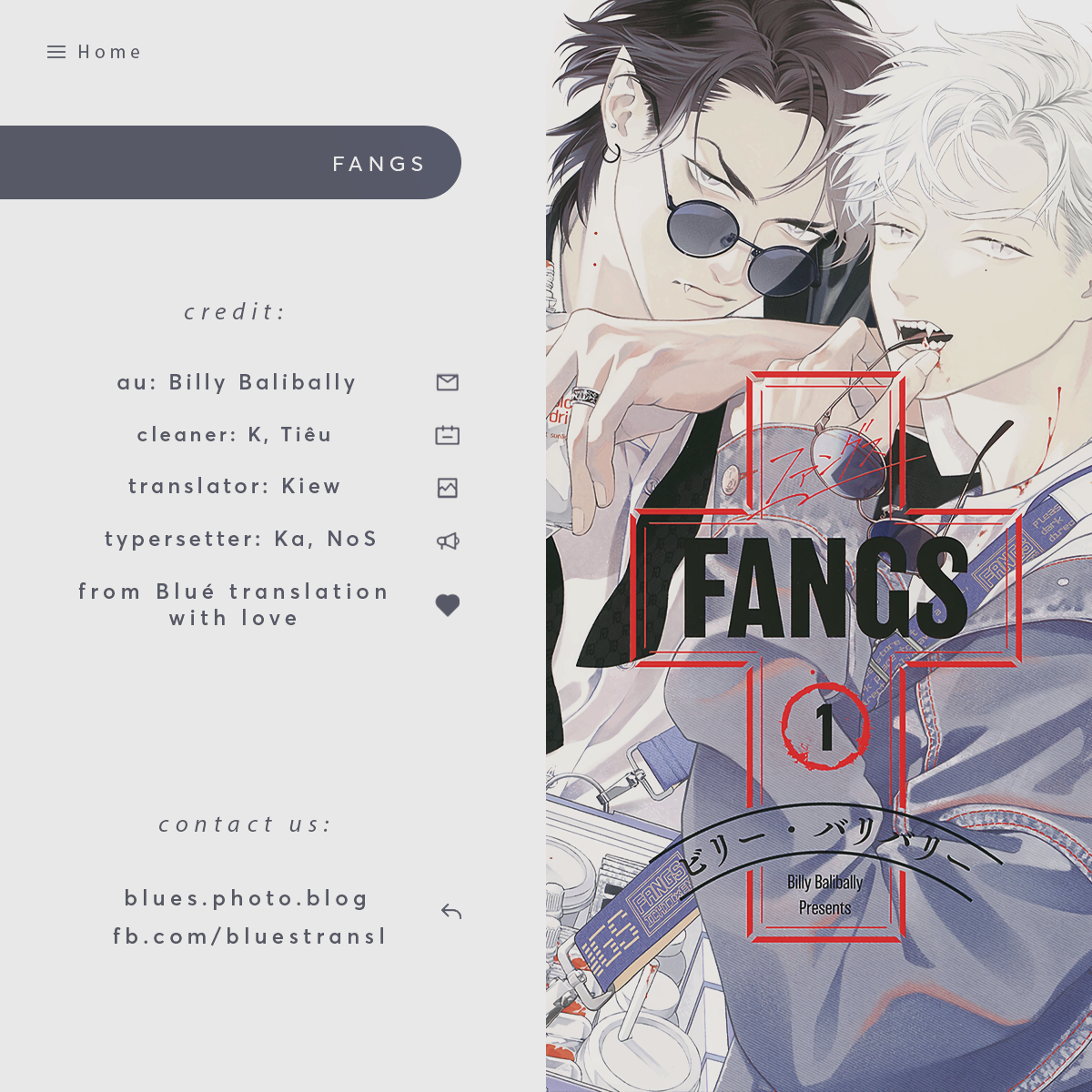 Fangs Chapter 3 - Trang 1