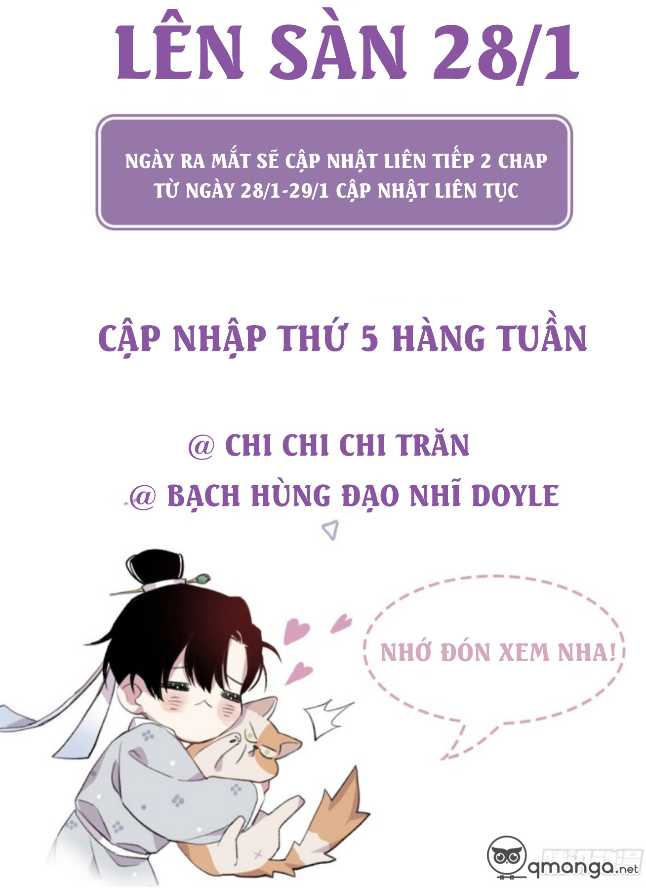 Bất Tảo Triều Chapter 0 - Giới thiệu nhân vật - Trang 3