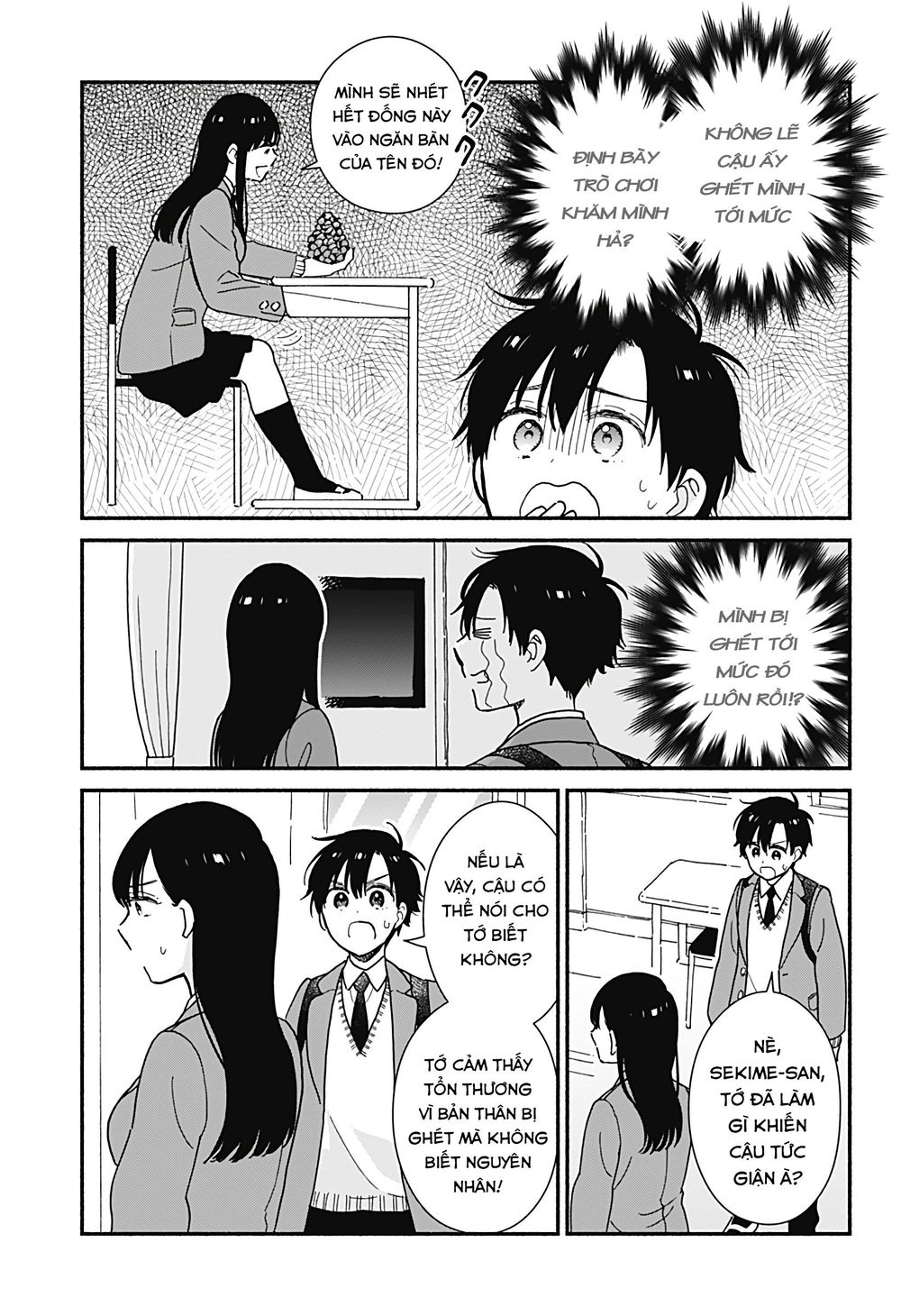 Sekimen Shinaide Sekime-san Chapter 1 - Trang 16