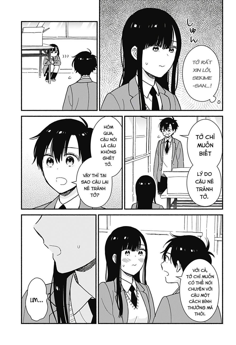 Sekimen Shinaide Sekime-san Chapter 2 - Trang 8