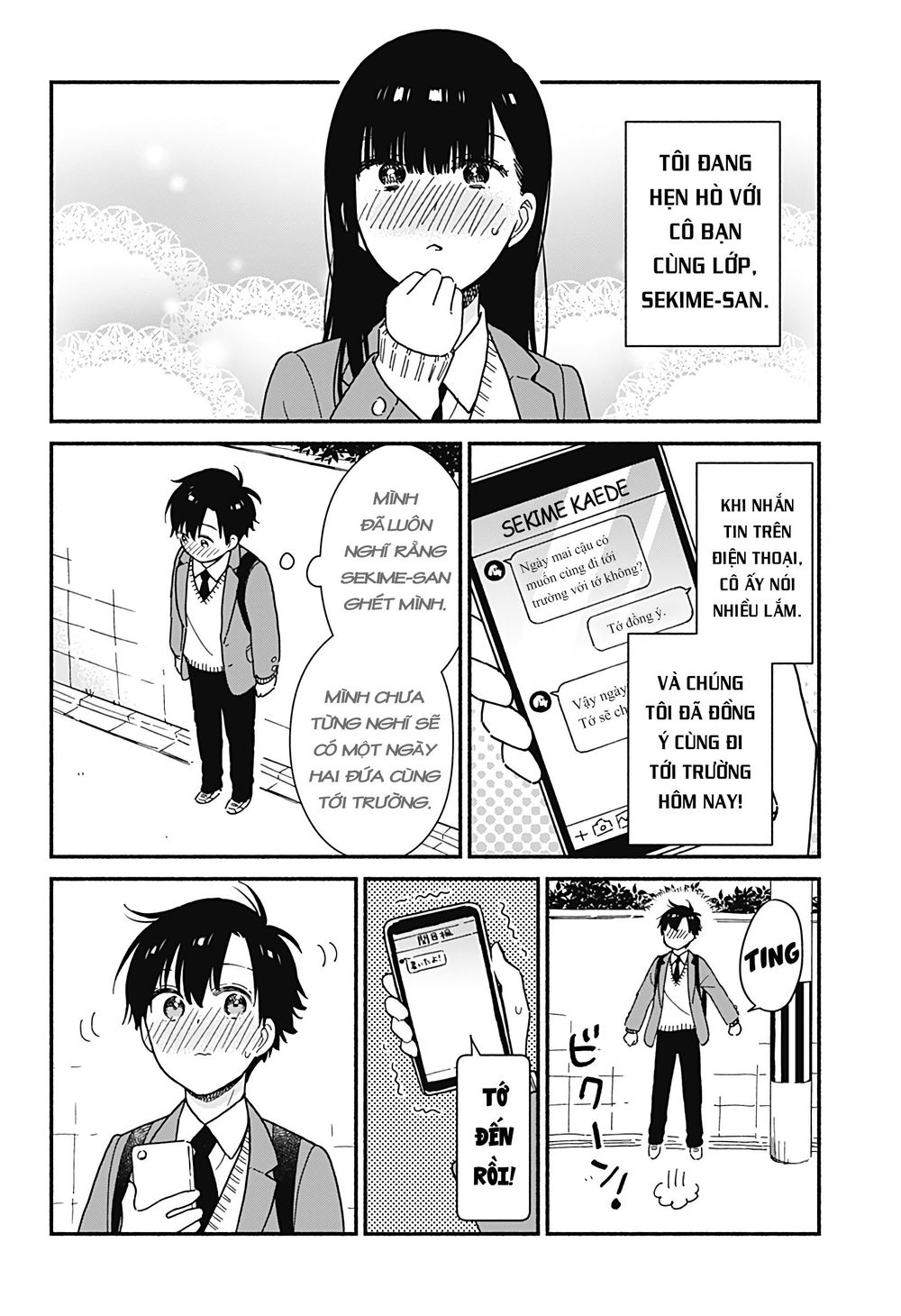 Sekimen Shinaide Sekime-san Chapter 4 - Trang 5