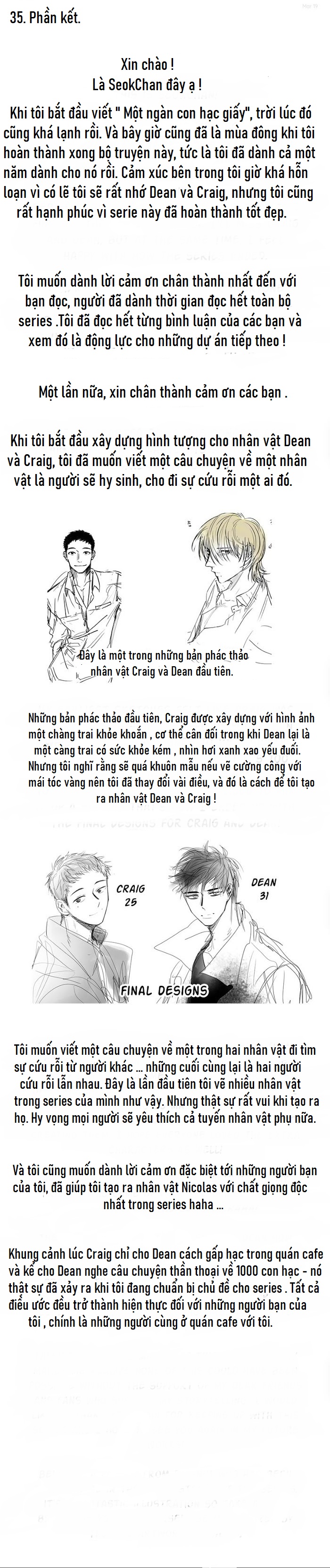 Một Ngàn Con Hạc Giấy Chapter 35 - Trang 1