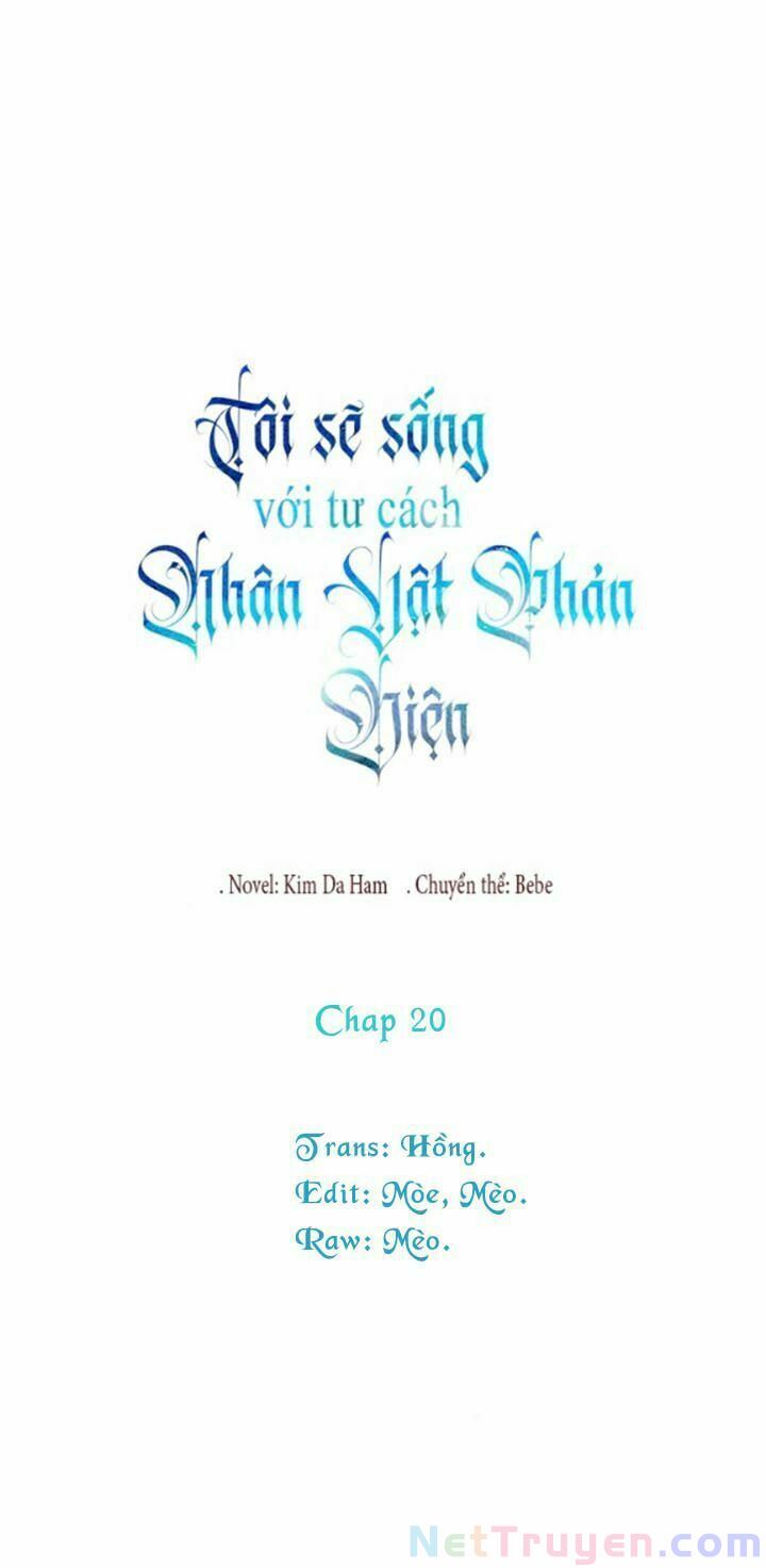 Tôi Sẽ Chỉ Sống Như Một Nhân Vật Phản Diện Chapter 20 - Trang 2