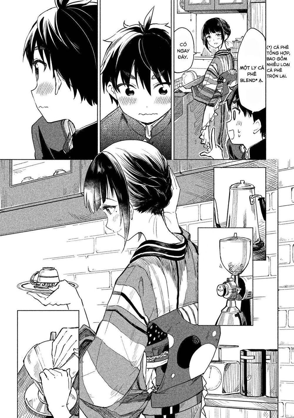 Coffee Wo Shizuka Ni Chapter 1 - Trang 23