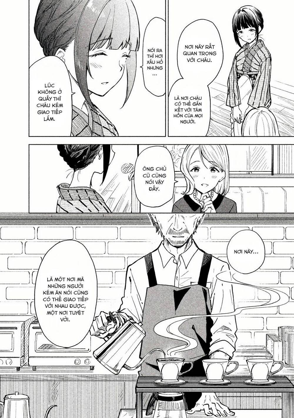 Coffee Wo Shizuka Ni Chapter 3 - Trang 25