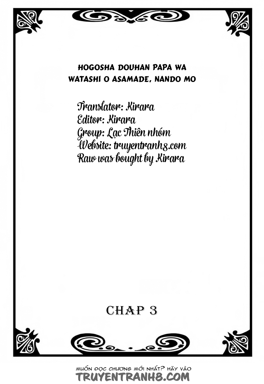 Hogosha Douhan Papa Wa Watashi O Asamade, Nando Mo Chapter 3 - Trang 2