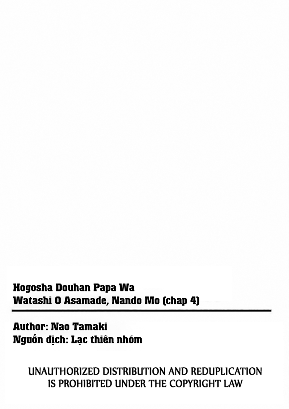 Hogosha Douhan Papa Wa Watashi O Asamade, Nando Mo Chapter 4 - Trang 28