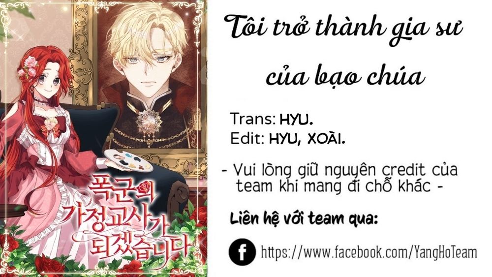 Tôi Trở Thành Gia Sư Của Tên Bạo Chúa Chapter 4 - Trang 1