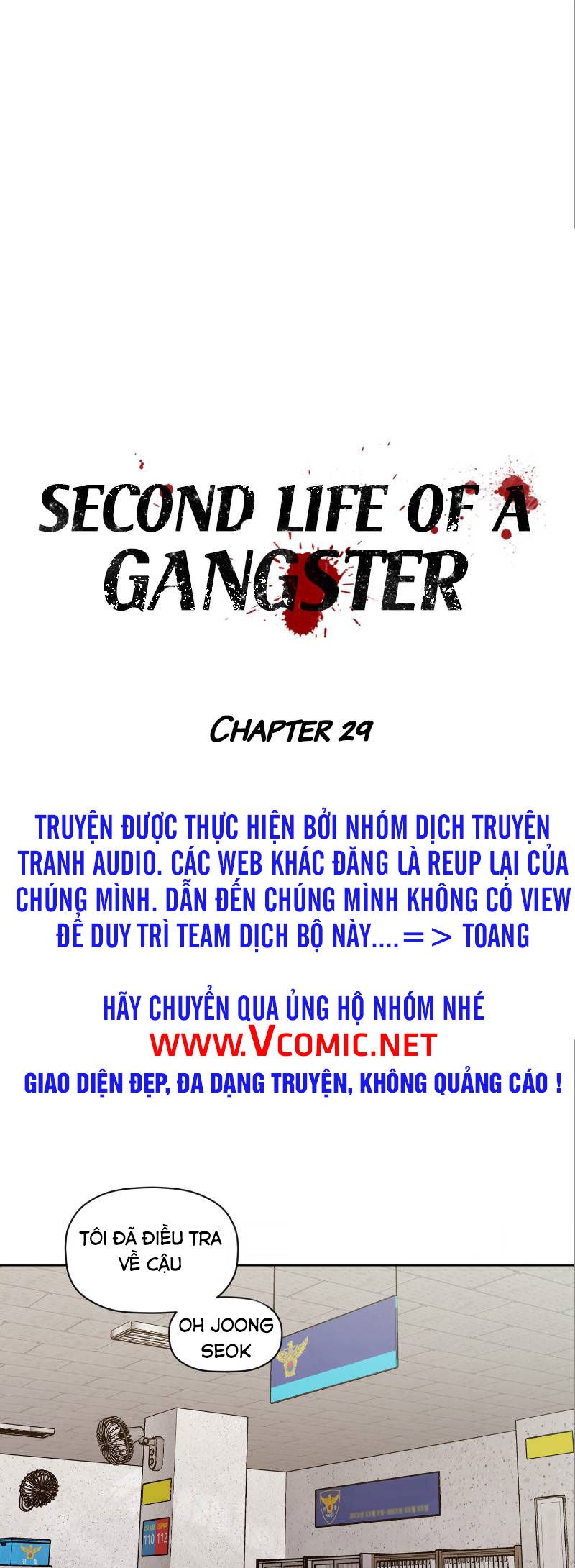 Cuộc đời Thứ Hai Của Một Gangster Chapter 29 - Trang 1