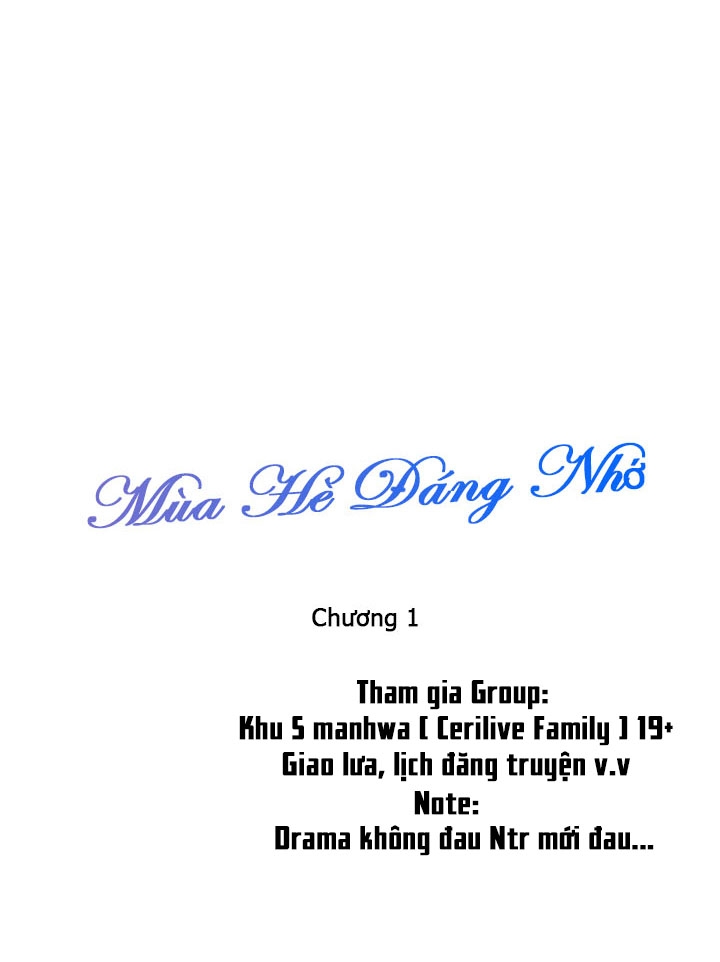 Mùa Hè Đáng Nhớ Chapter 2 - Trang 7