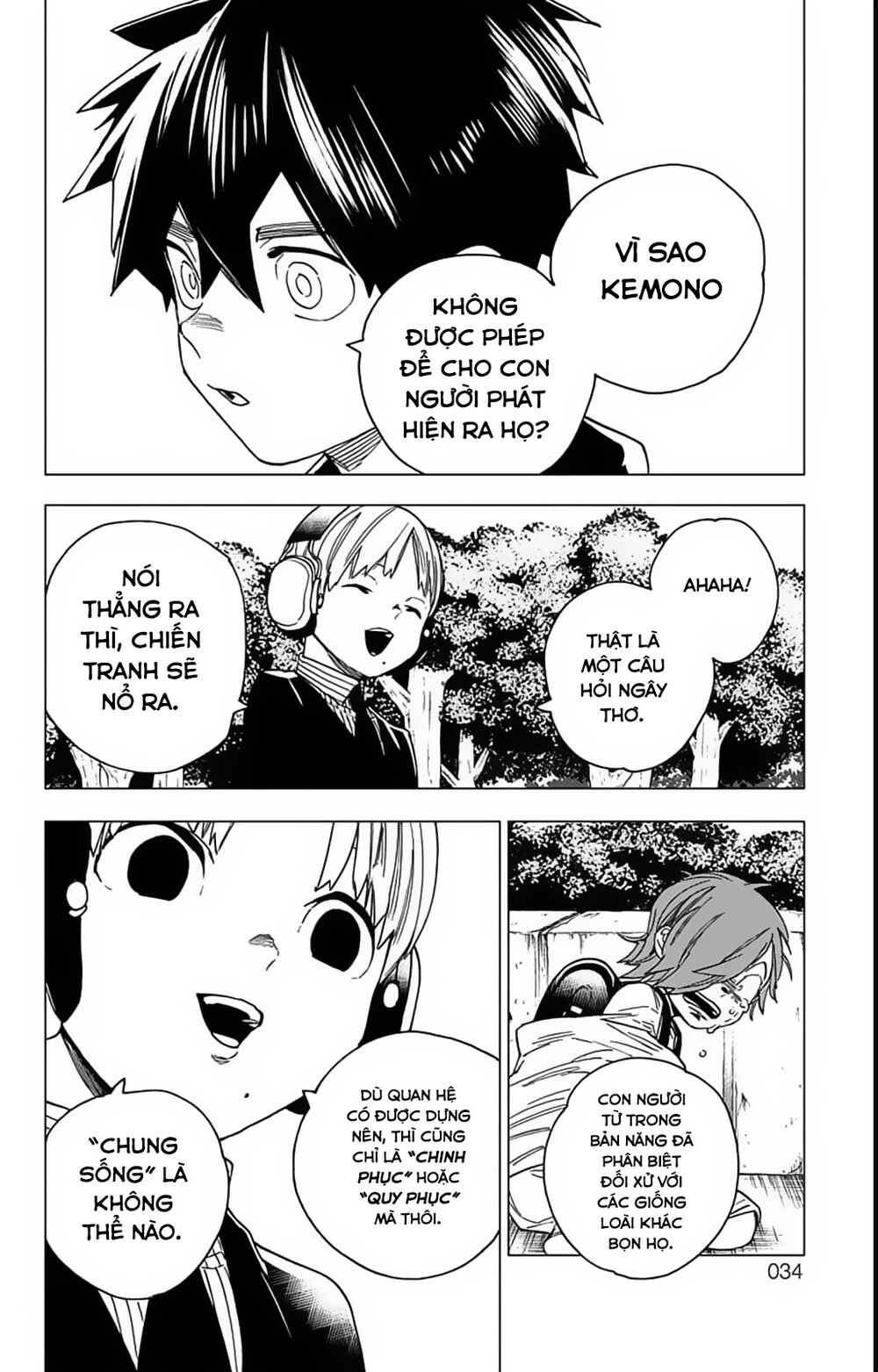 Kemono Jihen Chapter 16 - Trang 34