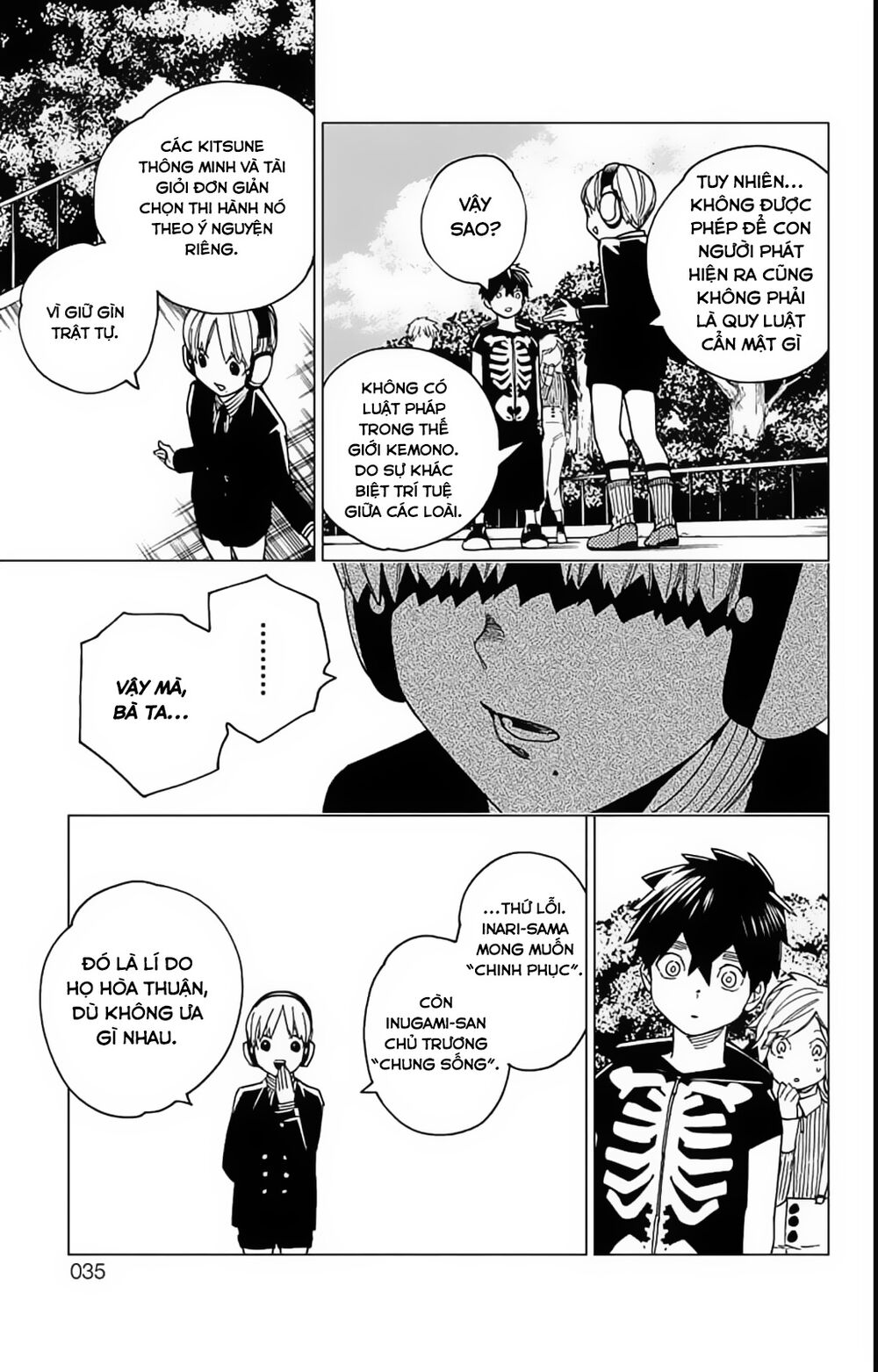 Kemono Jihen Chapter 16 - Trang 35