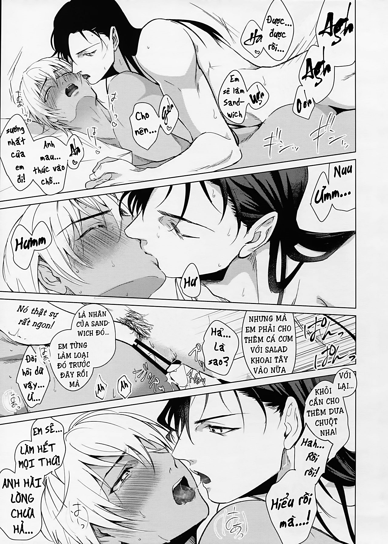 Akai X Amuro - Detective Conan Doujinshi Chapter 3 - Trang 34