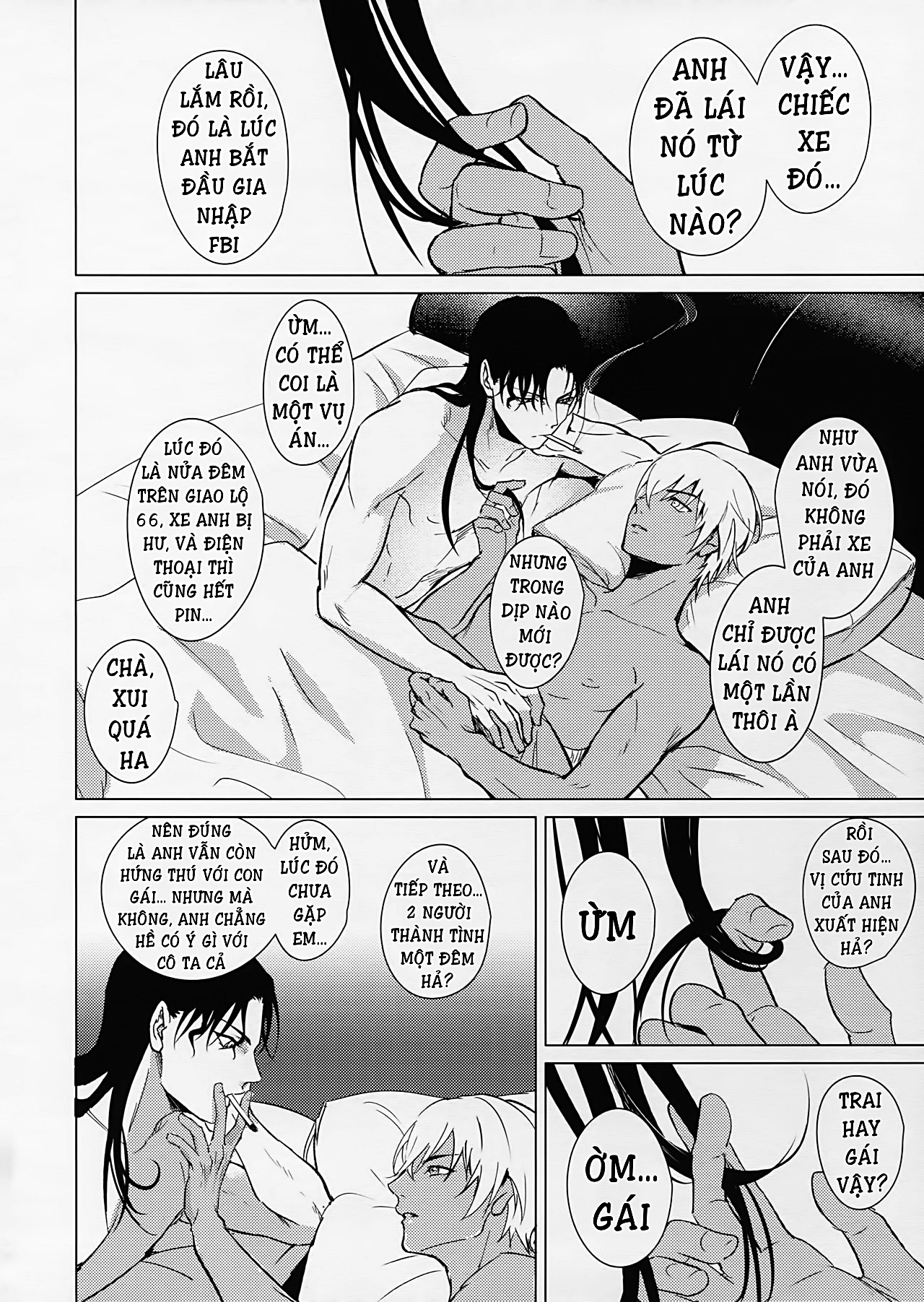 Akai X Amuro - Detective Conan Doujinshi Chapter 3 - Trang 45