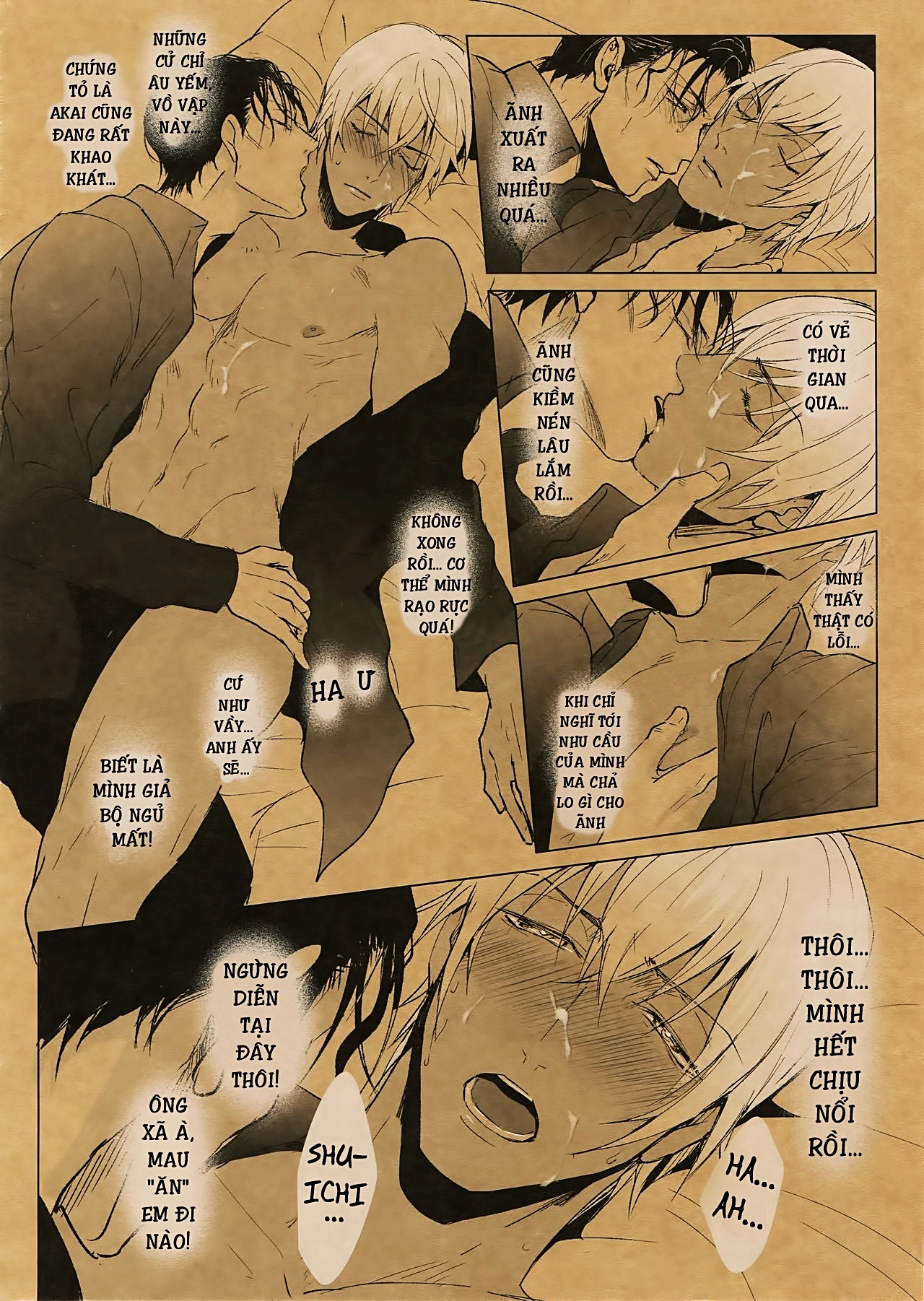 Akai X Amuro - Detective Conan Doujinshi Chapter 4 - Trang 9