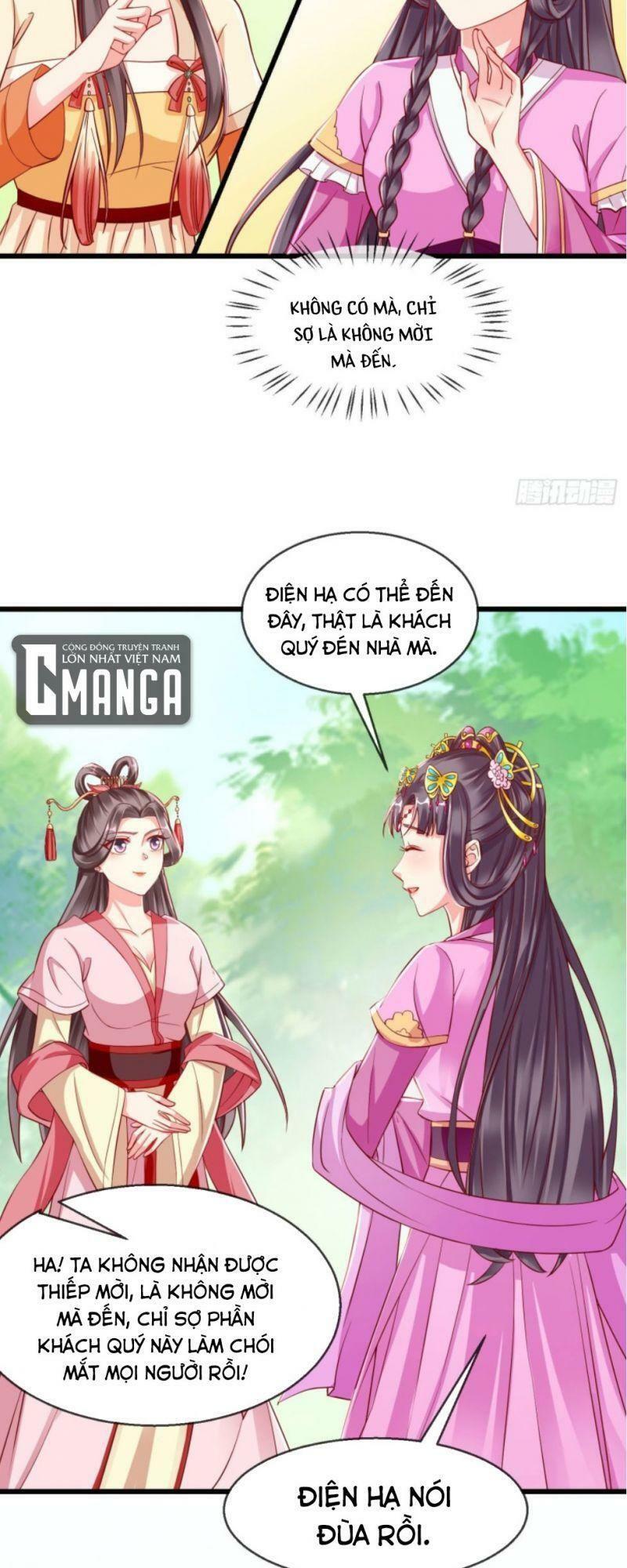 Vương Phi Là Đoá Bạch Liên Hoa Chapter 22 - Trang 10