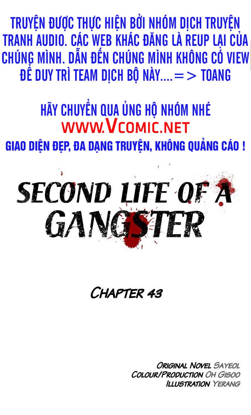 Cuộc đời Thứ Hai Của Một Gangster Chapter 43 - Trang 1