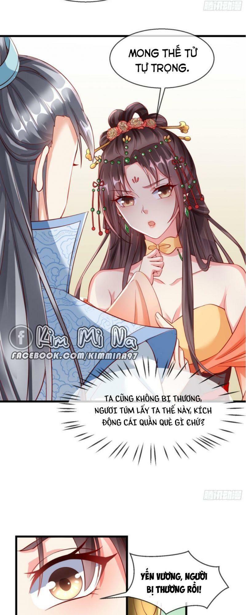 Vương Phi Là Đoá Bạch Liên Hoa Chapter 27 - Trang 4