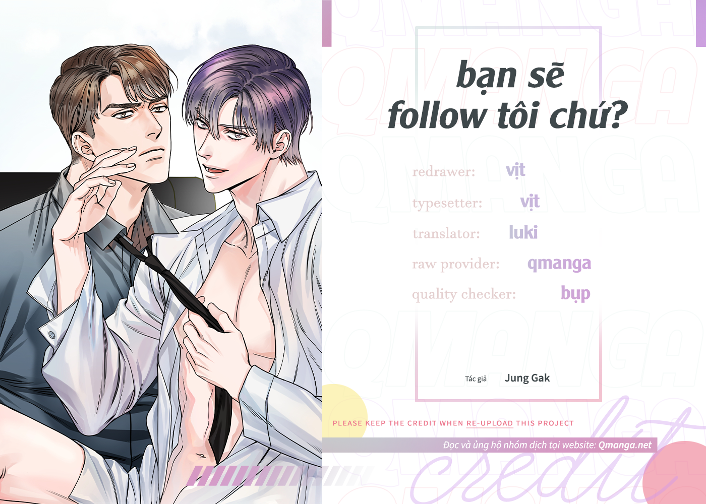 Bạn Sẽ Follow Tôi Chứ? Chapter 20 - Trang 1