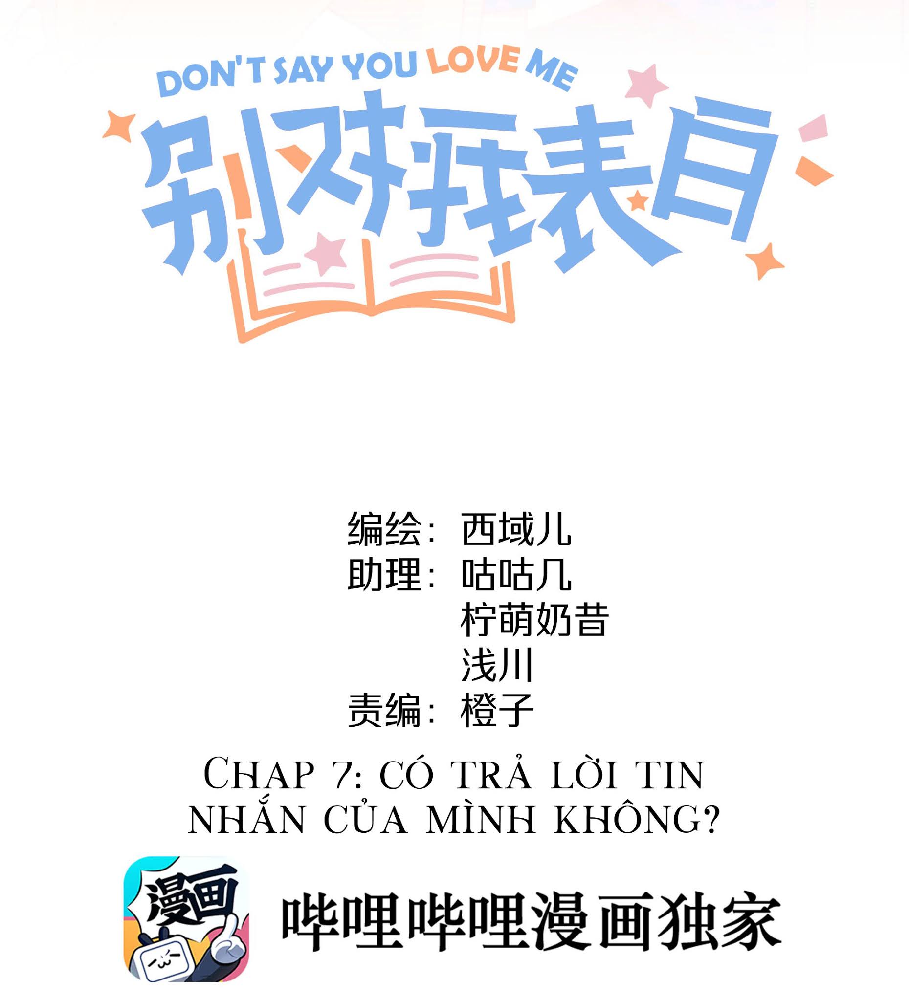 Đừng Nói Yêu Tôi (Don't Say You Love Me) Chapter 7 - Trang 21