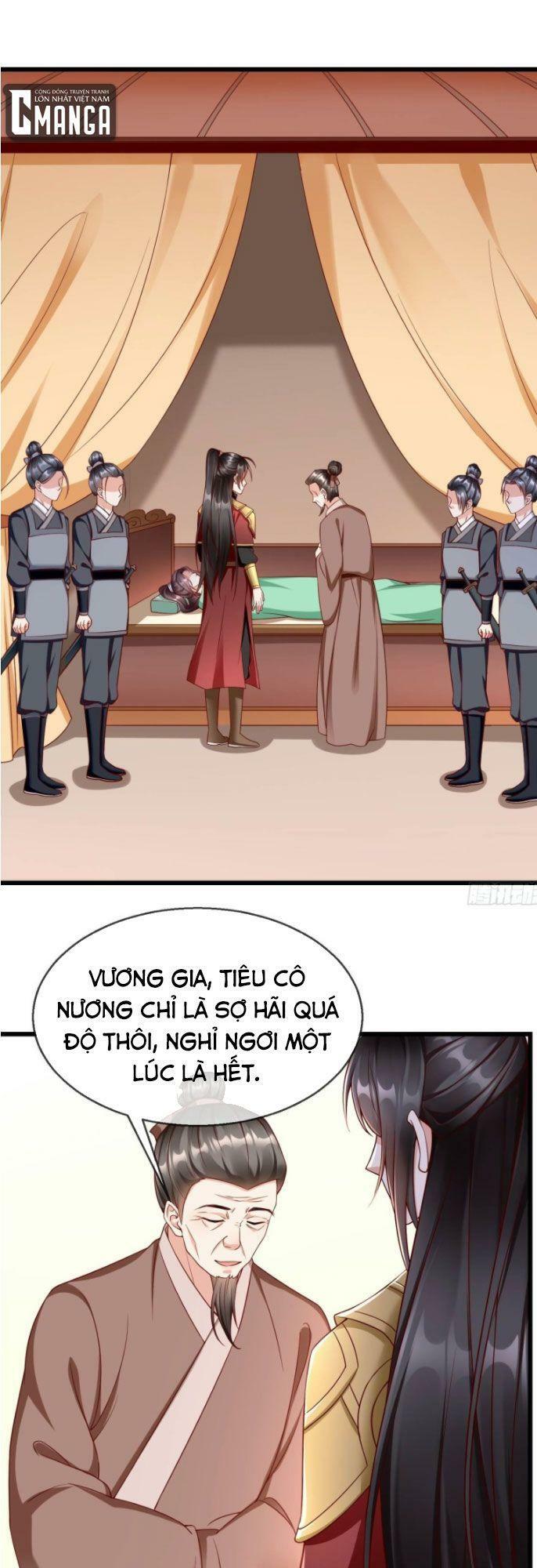 Vương Phi Là Đoá Bạch Liên Hoa Chapter 33 - Trang 10