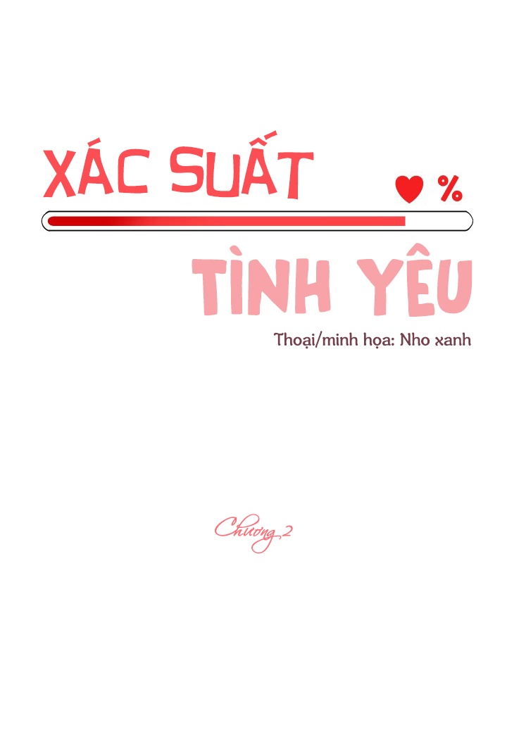 Xác Suất Tình Yêu Chapter 2 - Trang 2