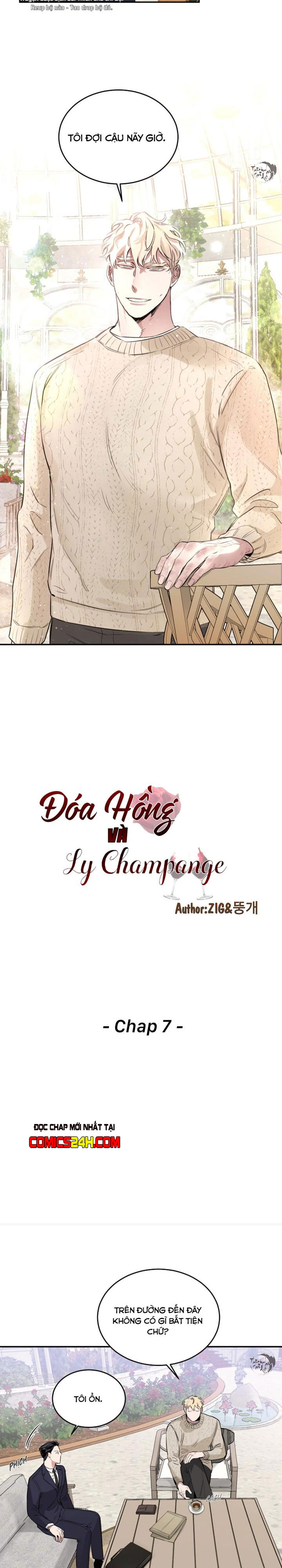Đoá Hồng Và Ly Champagne Chapter 7 - Trang 3