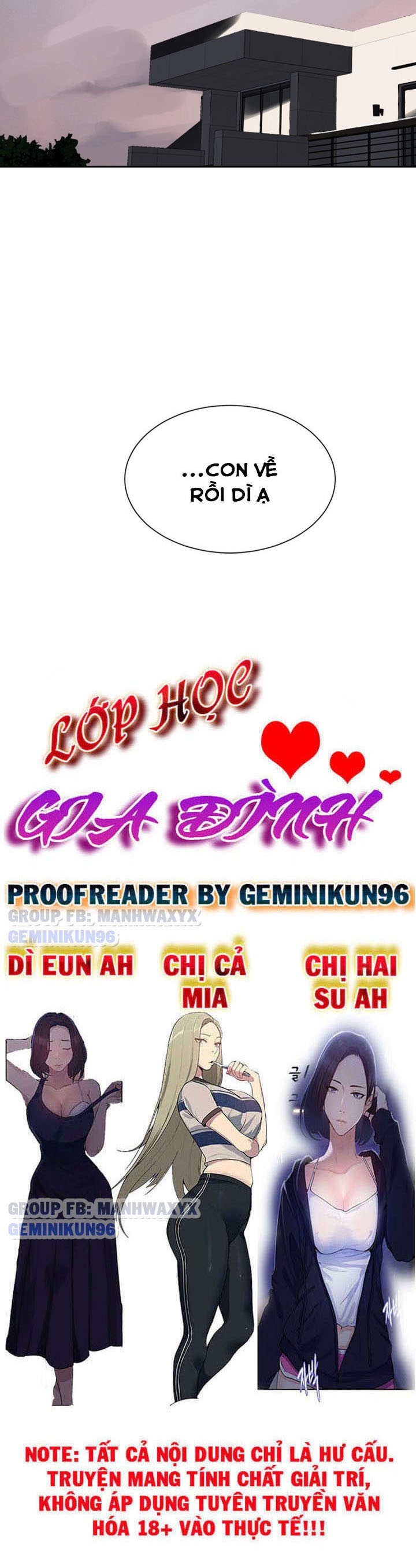 Lớp Học Gia Đình Chapter 38 - Trang 4