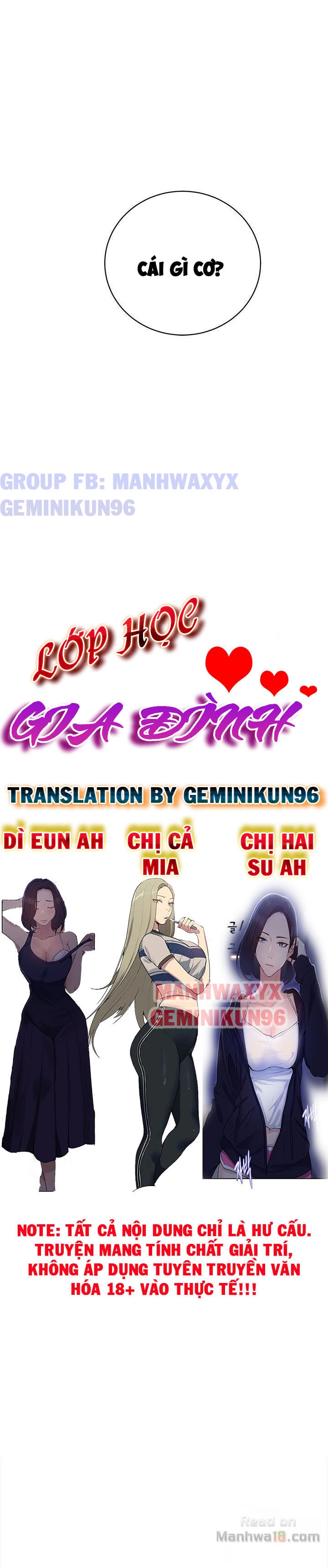 Lớp Học Gia Đình Chapter 8 - Trang 2