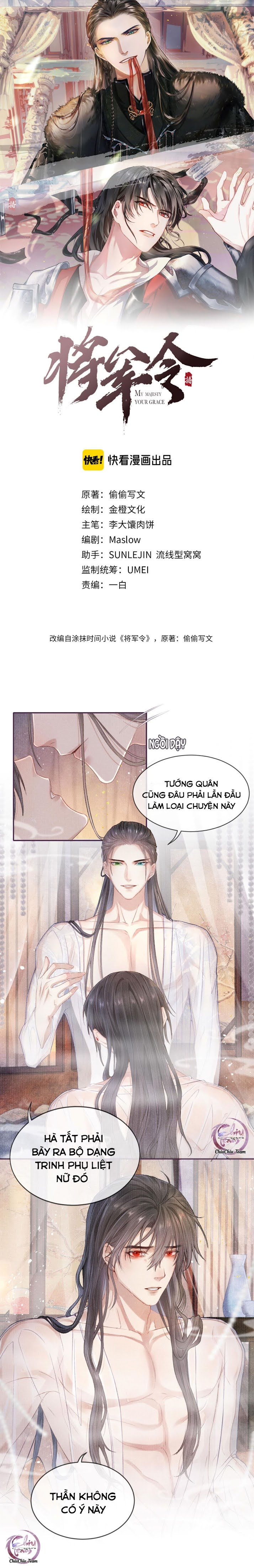 Tướng Quân Lệnh Chapter 15 - Trang 1