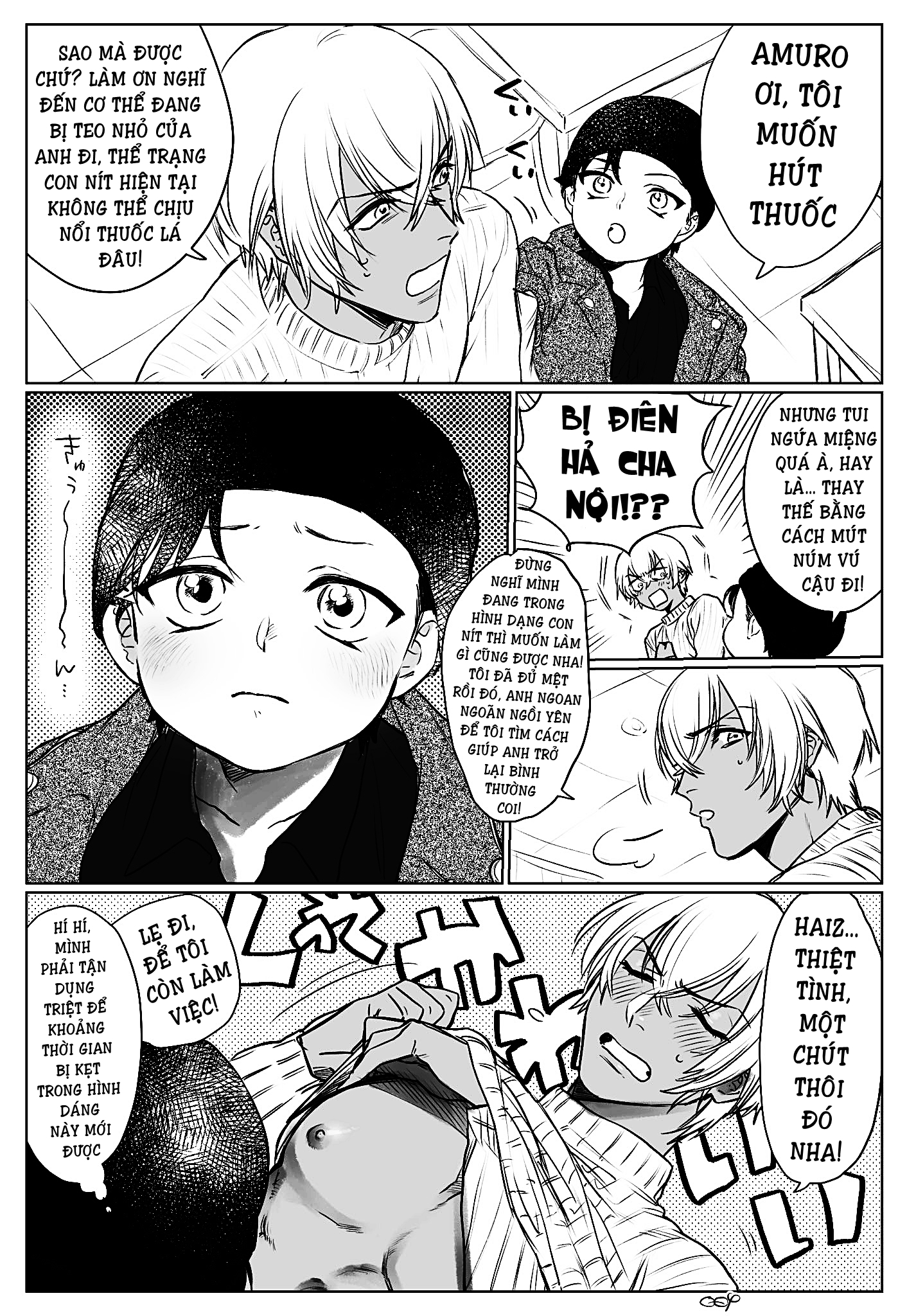 Akai X Amuro - Detective Conan Doujinshi Chapter 18 - Trang 76