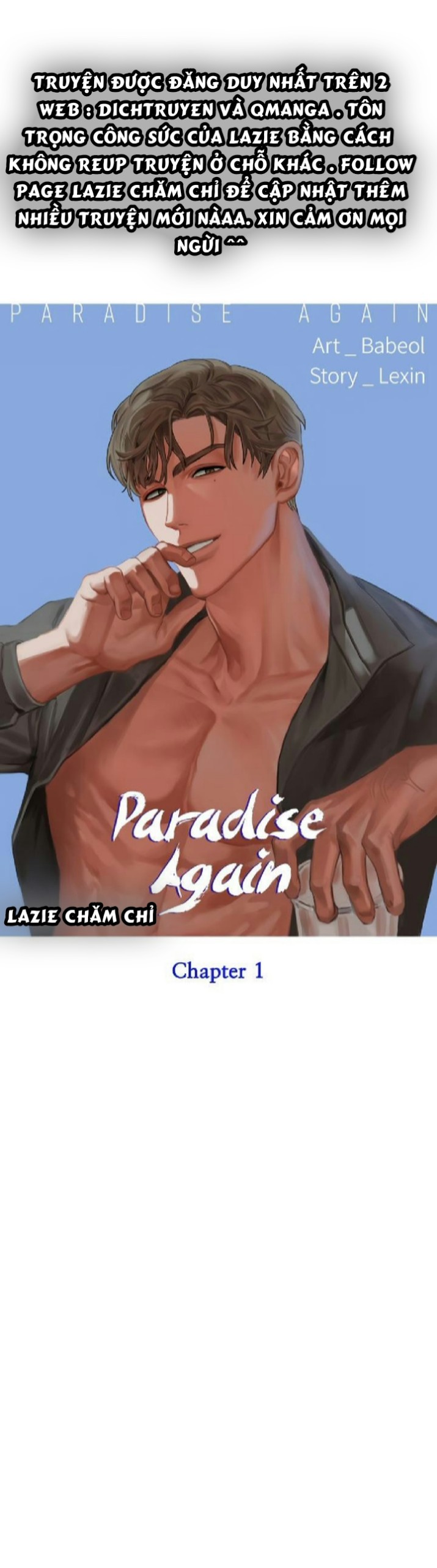 Thiên Đường Bất Tận (Paradise Again) Chapter 1 - Trang 6