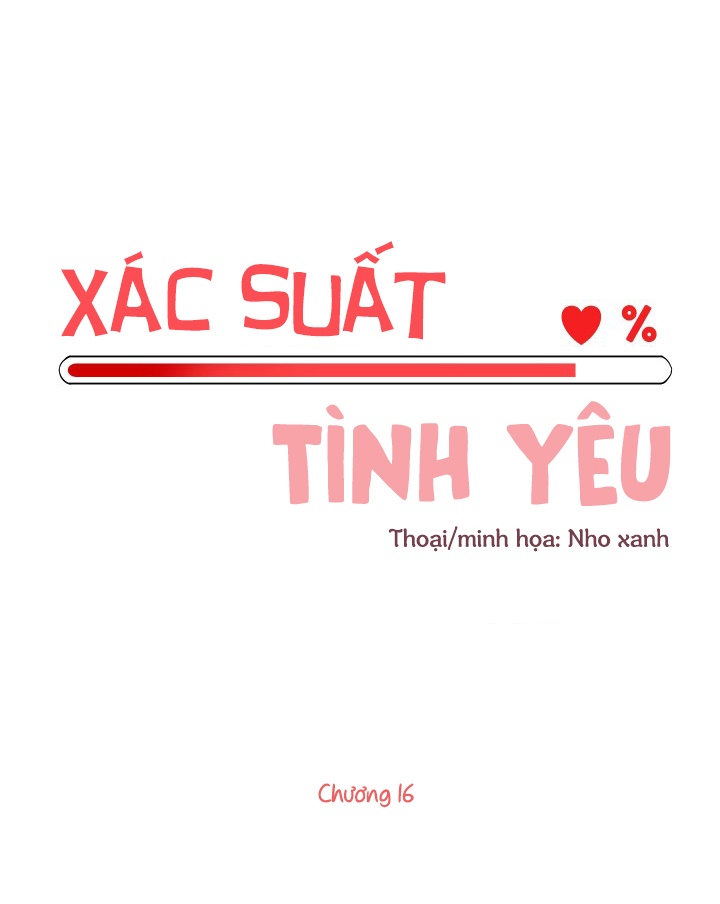 Xác Suất Tình Yêu Chapter 16 - Trang 1