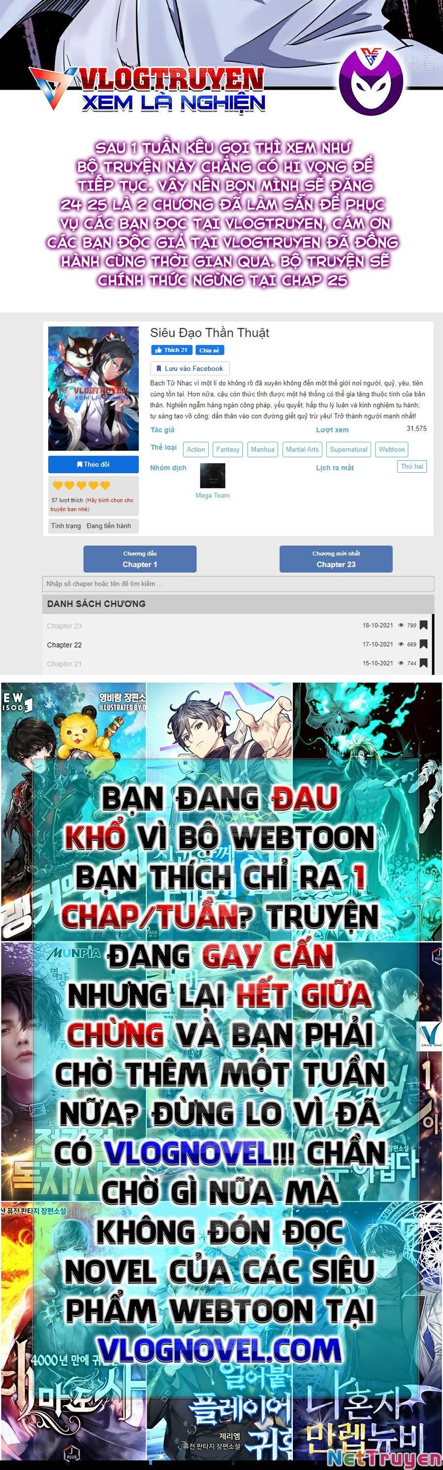 Siêu Đạo Thần Thuật Chapter 24 - Trang 60