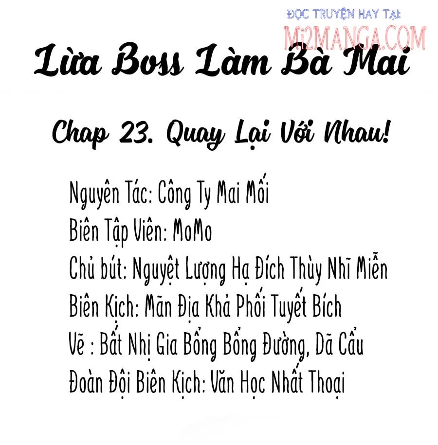 Lừa Boss Làm Bà Mai Chapter 23 - Trang 2